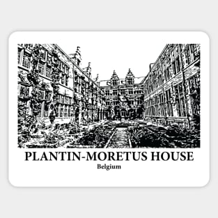 Plantin-Moretus House - Belgium Sticker